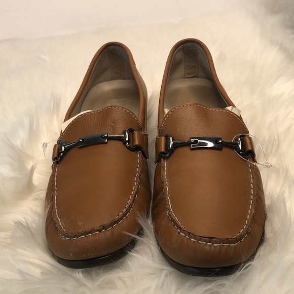 Munro brown horse bit loafers size 10 - Picture 1 of 8